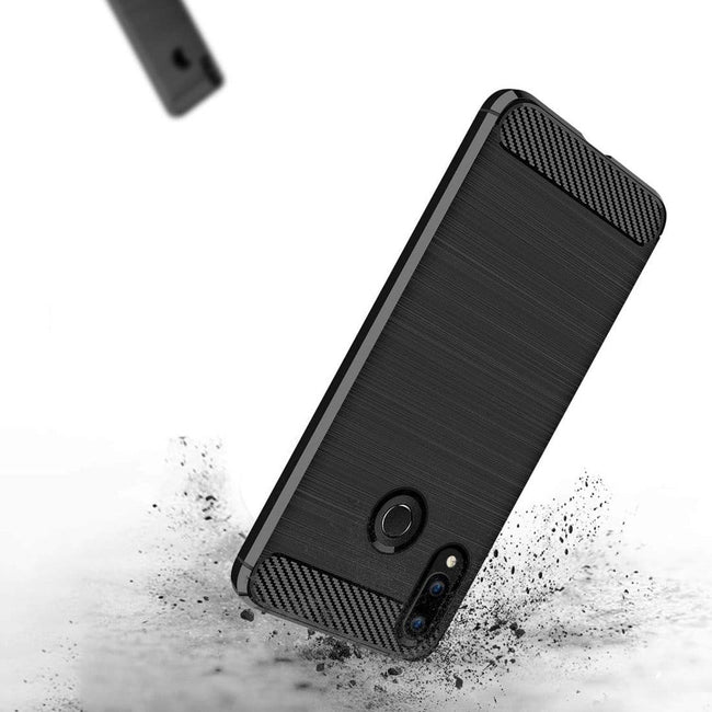 Etui Armor Carbon - Huawei P Smart 2019 - Czarny