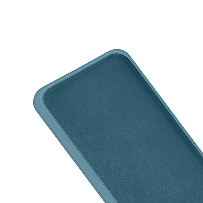 Etui Silikonowe - Liquid Silicone - Samsung Galaxy S22 Ultra - Granatowy
