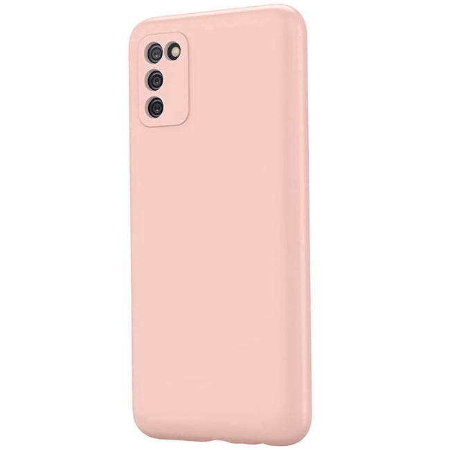 Etui Silikonowe - Liquid Silicone - Samsung Galaxy A41 - Różowy