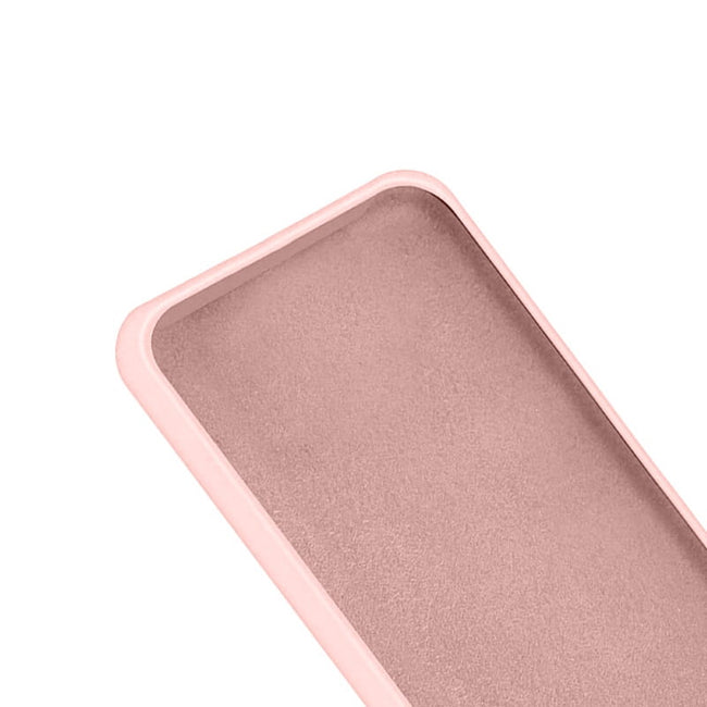Etui Silikonowe - Liquid Silicone - Samsung Galaxy A41 - Różowy