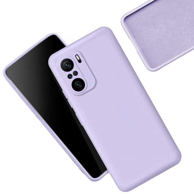 Etui Silikonowe - Liquid Silicone - Xiaomi Mi 11i / POCO F3 - Lawendowy