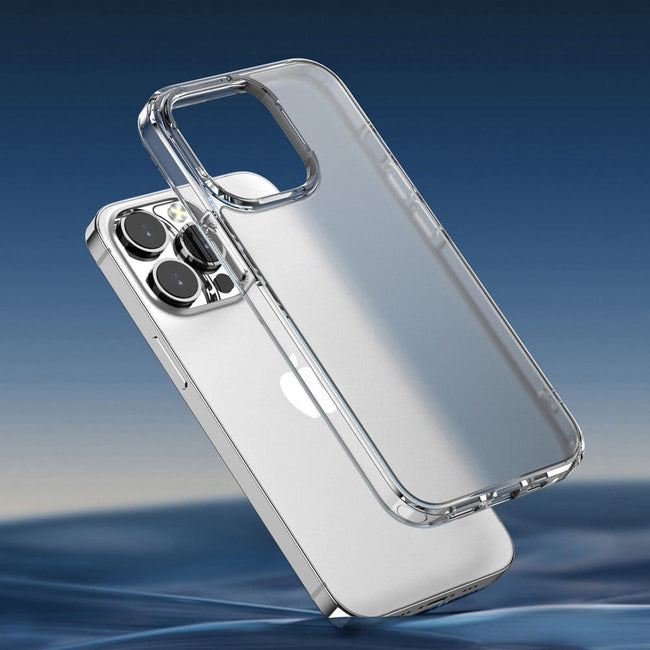 Wzmacniane Etui Hard Case - iPhone 14 - Transparentny