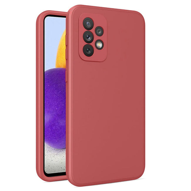Etui Silikonowe - Liquid Silicone - Samsung Galaxy A52s - Czerwony