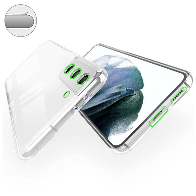 Etui 360° - Silikon + Wzmacniane Plecki - Samsung Galaxy S21 Ultra