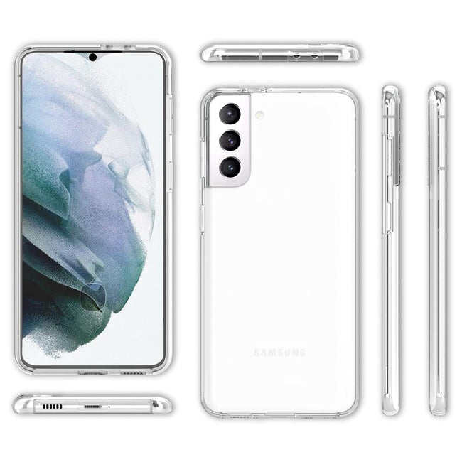 Etui 360° - Silikon + Wzmacniane Plecki - Samsung Galaxy S21 Ultra