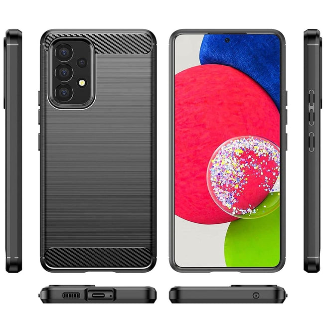 Etui Armor Carbon - Samsung Galaxy A53 4G / A53 5G - Czarny