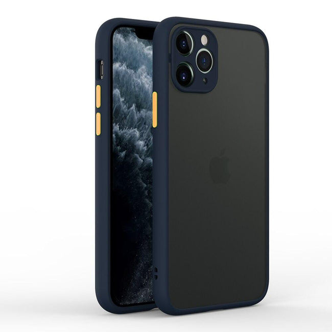 Etui Candy Matte - iPhone 14 Pro Max - Granatowy