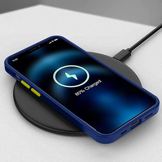 Etui Candy Matte - iPhone X/XS - Granatowy