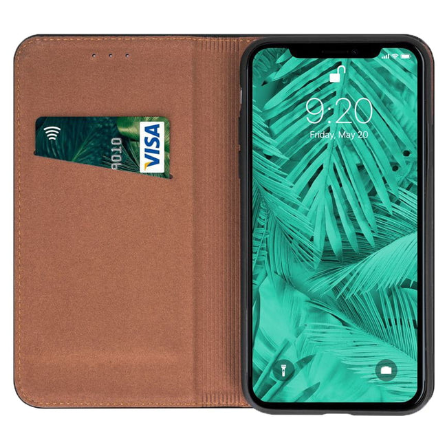 Etui Flip Cover - Magnetyczne Etui Książkowe - iPhone 14 Pro Max - Czarny