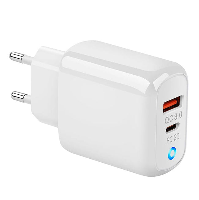Ładowarka Sieciowa Phoneo Quick Charge z LED - Moc 20W