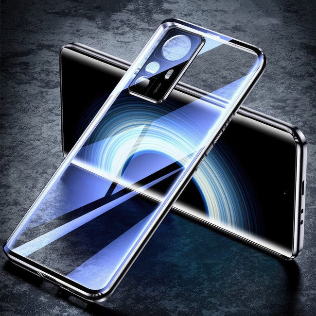 Etui Magnetyczne Dual Magneto - Xiaomi 12T / 12T Pro - Czarny