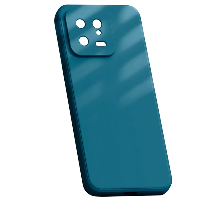 Etui Silikonowe - Liquid Silicone - Xiaomi Xiaomi 13 - Granatowy