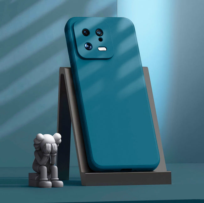 Etui Silikonowe - Liquid Silicone - Xiaomi Xiaomi 13 - Granatowy