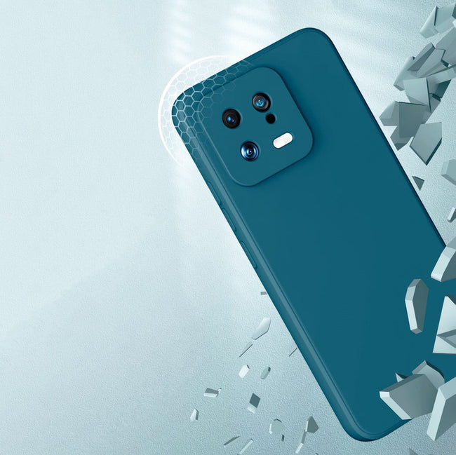 Etui Silikonowe - Liquid Silicone - Xiaomi Xiaomi 13 - Granatowy