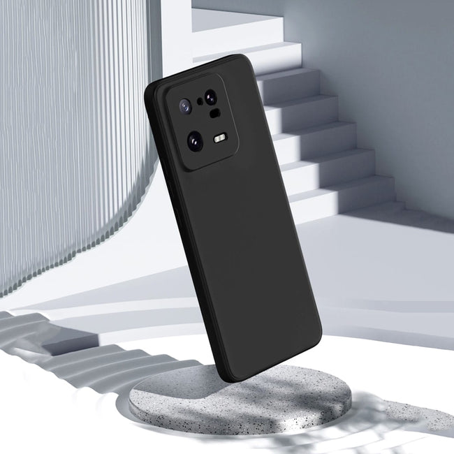 Etui Silikonowe - Liquid Silicone - Xiaomi Xiaomi 13 Pro 5G - Czarny