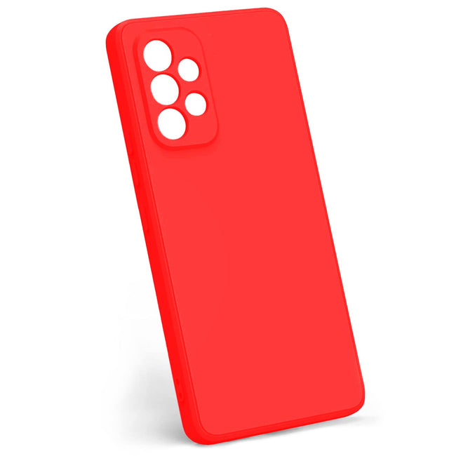 Etui Silikonowe - Liquid Silicone - Samsung Galaxy A53 4G / A53 5G - Czerwony