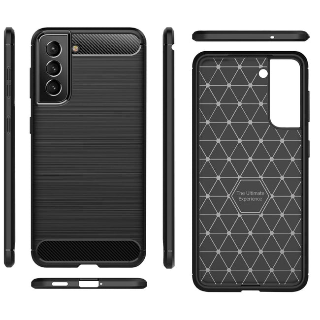 Etui Armor Carbon - Samsung Galaxy S22 - Czarny