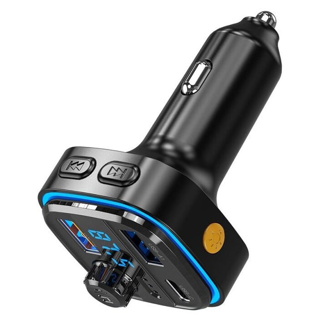 Transmiter Audio Samochodowy XO, FM, Bluetooth + Ładowanie + USB + Zestaw Głośnomówiący