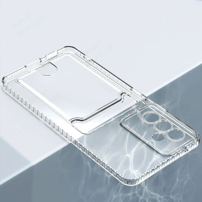 Etui Air Cushion z Kieszenią na Kartę - Samsung Galaxy S22