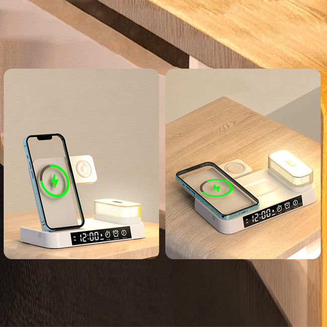 Ładowarka Bezprzewodowa Indukcyjna iPhone (Apple Watch, AirPods) - 4w1