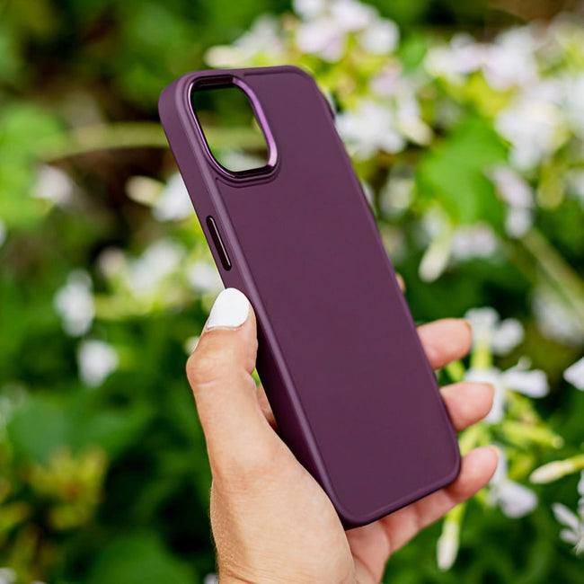 Etui Satin Case - Samsung Galaxy S20 FE - Burgundowy