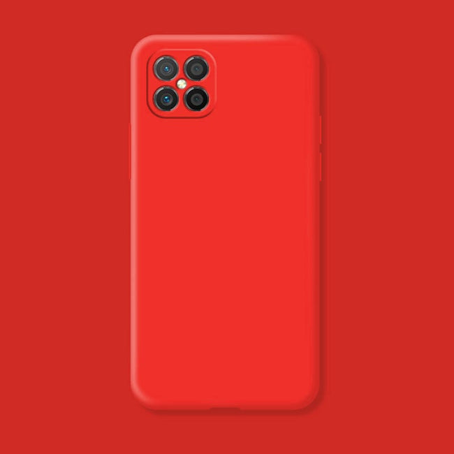 Etui Silikonowe - Liquid Silicone - Samsung Galaxy A42 - Czerwony