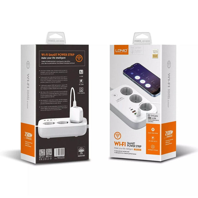 LDNIO - Listwa Zasilająca Ładowarka 30w USB-C Rozdzielacz
