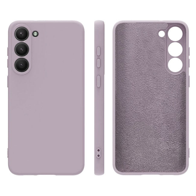 Etui Silikonowe - Liquid Silicone - Samsung Galaxy S23 Ultra - Lawendowy
