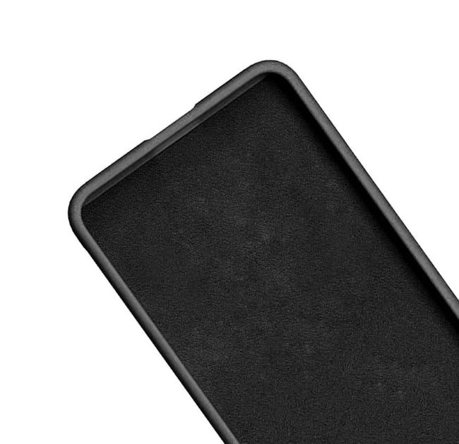 Etui Silikonowe - Liquid Silicone - Xiaomi Redmi 9A - Czarny
