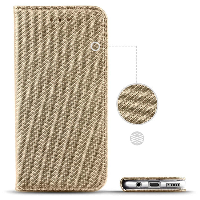 Flip Cover - Magnetyczne Etui Książkowe - Samsung Galaxy S20 FE - Złoty