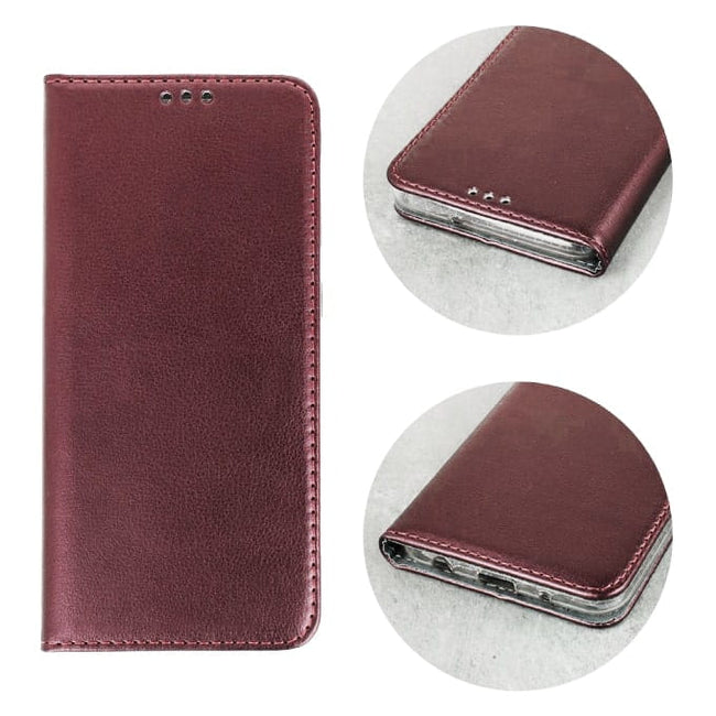 Etui Flip Cover - Magnetyczne Etui Książkowe - Samsung Galaxy A54 5G - Burgundowy