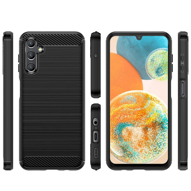 Etui Armor Carbon - Samsung Galaxy A54 5G - Czarny