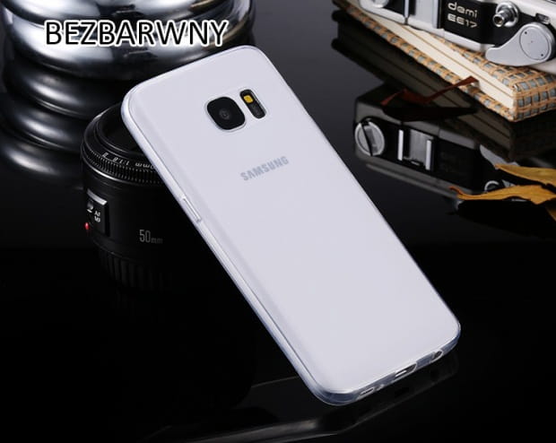 Etui Silikonowe Crystal Clear - Samsung Galaxy S7 Edge