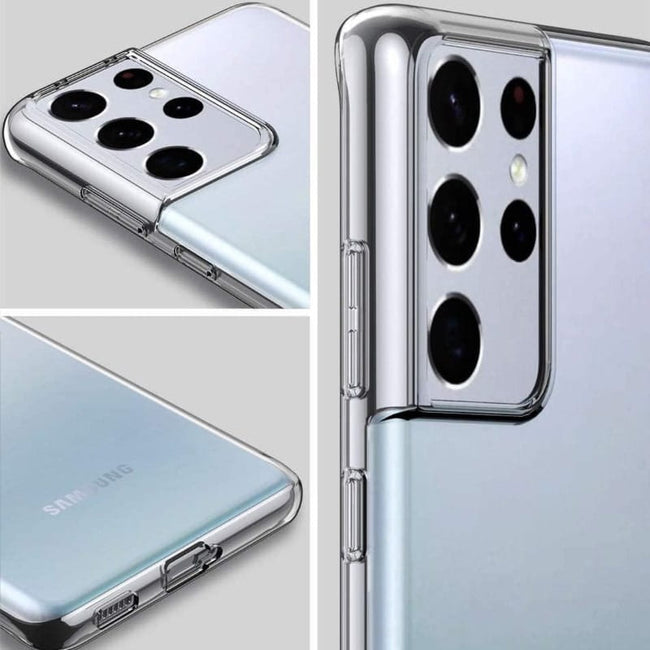 Etui Silikonowe Crystal Clear - Samsung Galaxy S21 Ultra