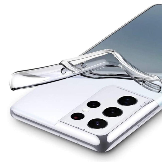 Etui Silikonowe Crystal Clear - Samsung Galaxy S21 Ultra