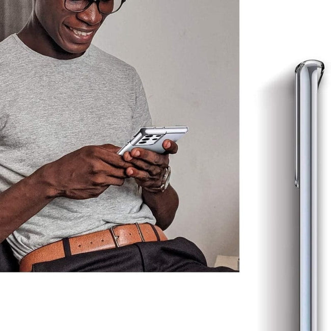 Etui Silikonowe Crystal Clear - Samsung Galaxy S21 Ultra