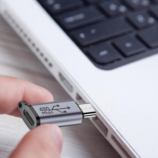 Adapter Kabla Phoneo® Lightning do Micro USB - 480Mbps 18W v3
