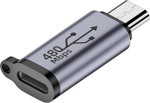 Adapter Kabla Phoneo® Lightning do Micro USB - 480Mbps 18W v3