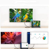 Kabel Phoneo® USB-C do USB-C, Kątowy - 90°, 40Gbps, Pleciony - 1 Metr