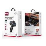 Transmiter Audio Samochodowy XO, FM, Bluetooth + Ładowanie + USB + Zestaw Głośnomówiący