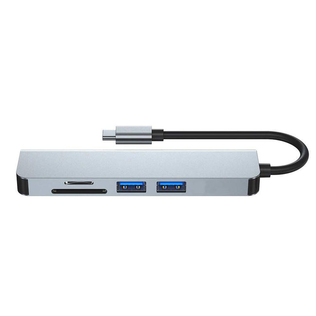 HUB Typ USB-C Rozgałęźnik / Czytnik Kart SD / MICRO SD