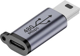 Adapter Phoneo® Kabla USB-C do Mini USB - 480Mbps 18W V5