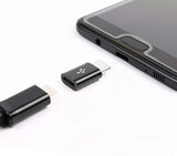 Konwerter Adapter Przejściówka Org Micro Usb Typ-C Czarny