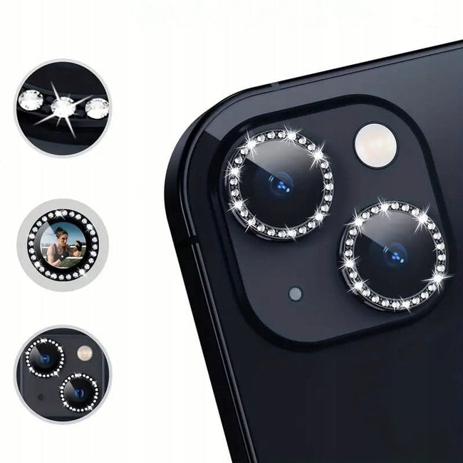 Zestaw 2 Szkieł Hartowanych na Obiektywy Aparatu - iPhone 11 - Tęczowe