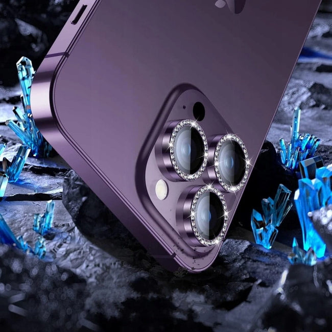 Zestaw 3 Szkieł Hartowanych na Obiektywy Aparatu - iPhone 11 Pro Max - Tęczowe