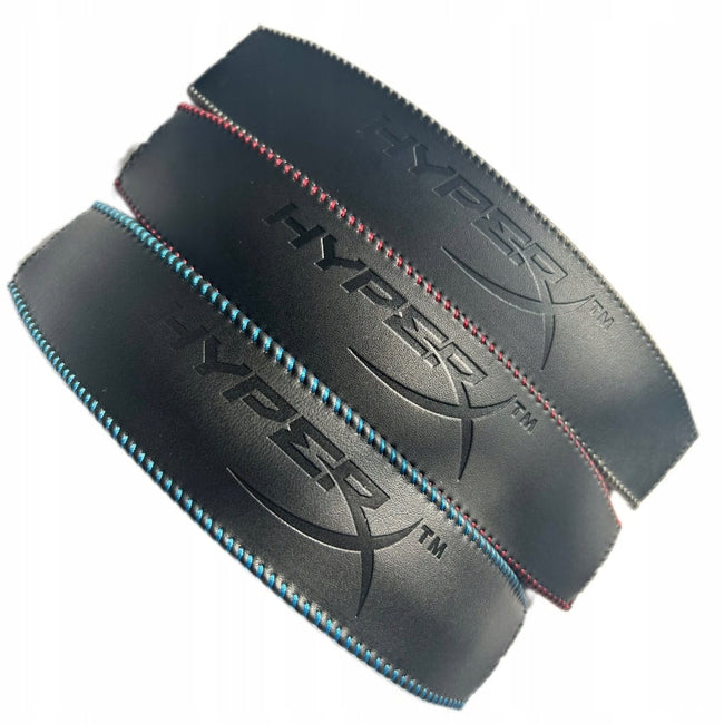 BETUNE® - Gąbki na Pałąk do Słuchawek - HyperX Cloud, FlightS Alpha, X, Silver, Pro - Czerwony