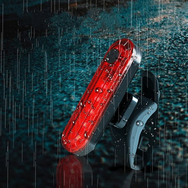 Lampka LED Rowerowa na Tył - 50 LM - Czerwona