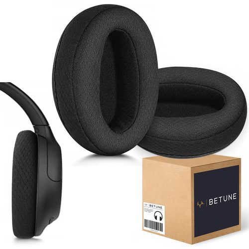 BETUNE® — Gąbki do słuchawek SteelSeries Arctis — Memory Foam, czarne