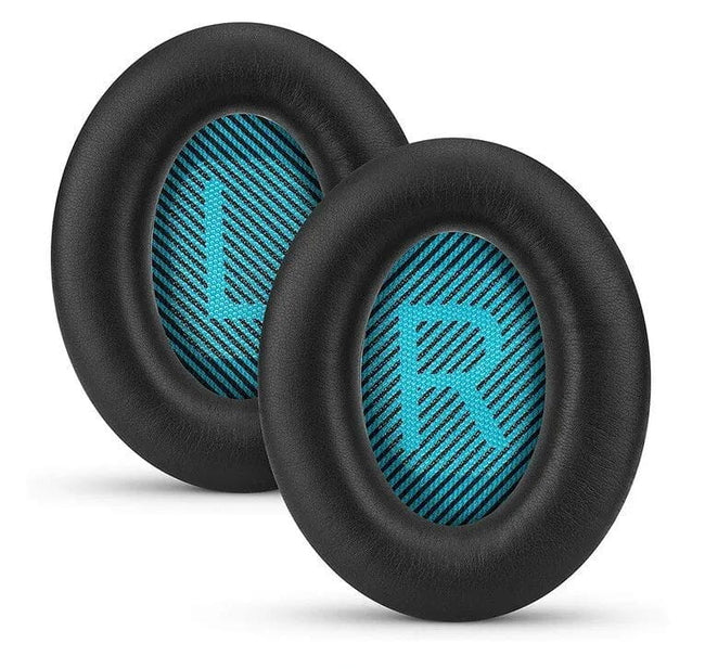 BETUNE® - Gąbki do Słuchawek - Bose QC15 QC25 QC35 AE 2i 2W - Black-Blue