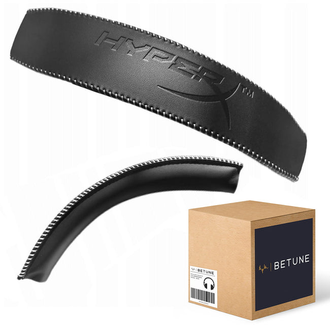 BETUNE® - Gąbki na Pałąk do Słuchawek - HyperX Cloud, FlightS Alpha, X, Silver, Pro - Biały